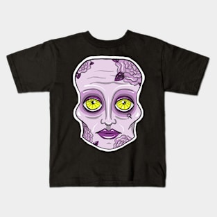 Tattoo face 1 Kids T-Shirt